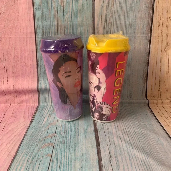 Selena 25 anniversary reusable cups (set of two) - Picture 1 of 10